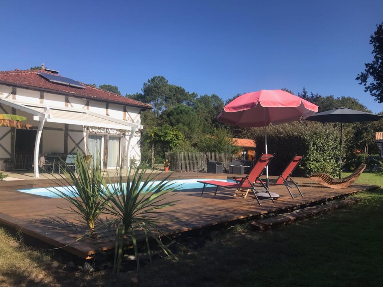 La Resiniere De Pirique Bed & Breakfast Parentis-en-Born Exterior photo